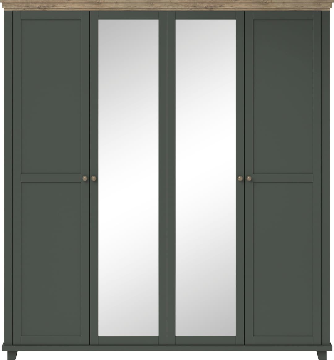 Home affaire Kleiderschrank Evora | Grün