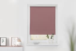 Verdunkelungsrollo Klemmfix | Rosa