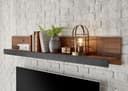 Home affaire Wandregal BROOKLYN | Holztöne