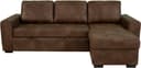Trends by HG Ecksofa Poll L-Form | Braun