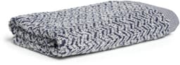 Möve Duschtuch Brooklyn Fischgrat | Blau