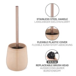 Wenko WC-Garnitur Sirmione | Beige