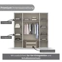 rauch NABILA Kleiderschrank | Weiß 4