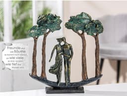 Casablanca by Gilde Dekofigur Skulptur "Under Trees" | Bronze