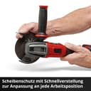 Einhell Akku-Winkelschleifer AXXIO 18/115 Q | Rot 4