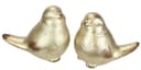 I.GE.A. Dekofigur Vogel aus Keramik | Gold 4