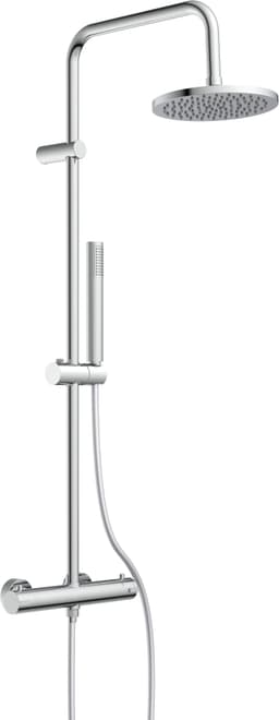welltime Brausegarnitur Porto | Silber