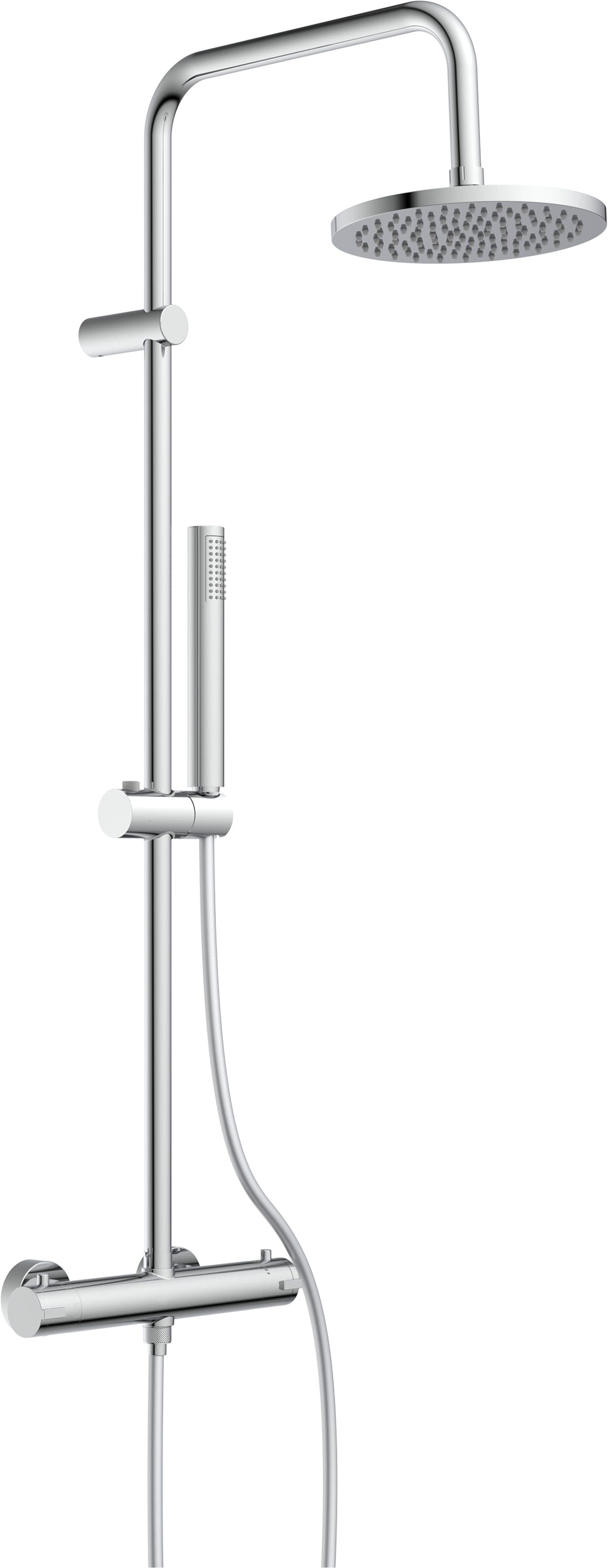 welltime Brausegarnitur Porto | Silber