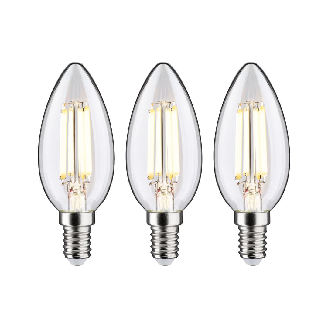 Paulmann LED-Leuchtmittel Eco-Line Filament 230V LED Kerze E14 | Weiß