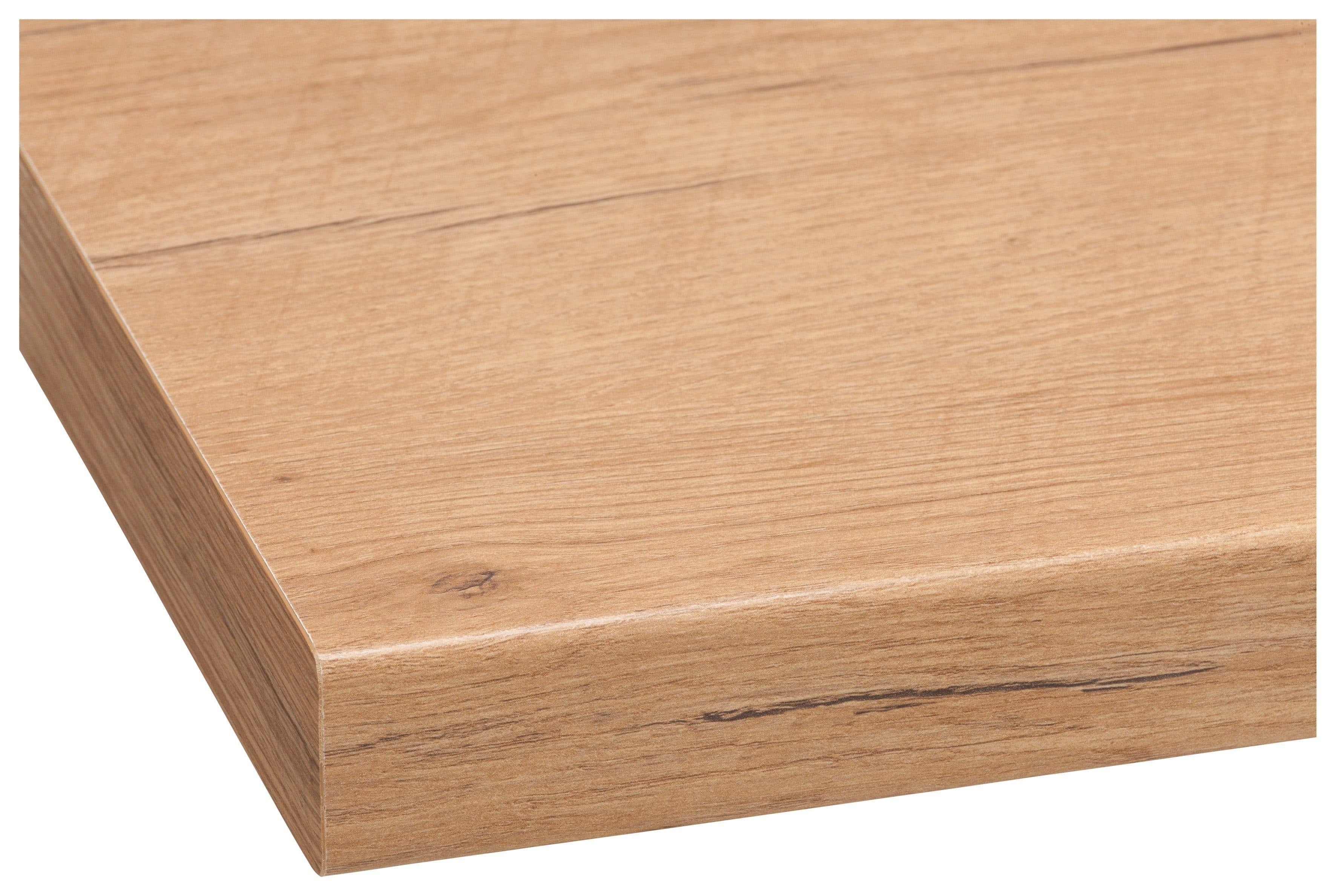 wiho Küchen Arbeitsplatte Flexi 38 | Holztöne