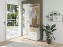 byLIVING Kompaktgarderobe Jakob | Holztöne 3