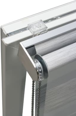 Doppelrollo de luxe | Grau