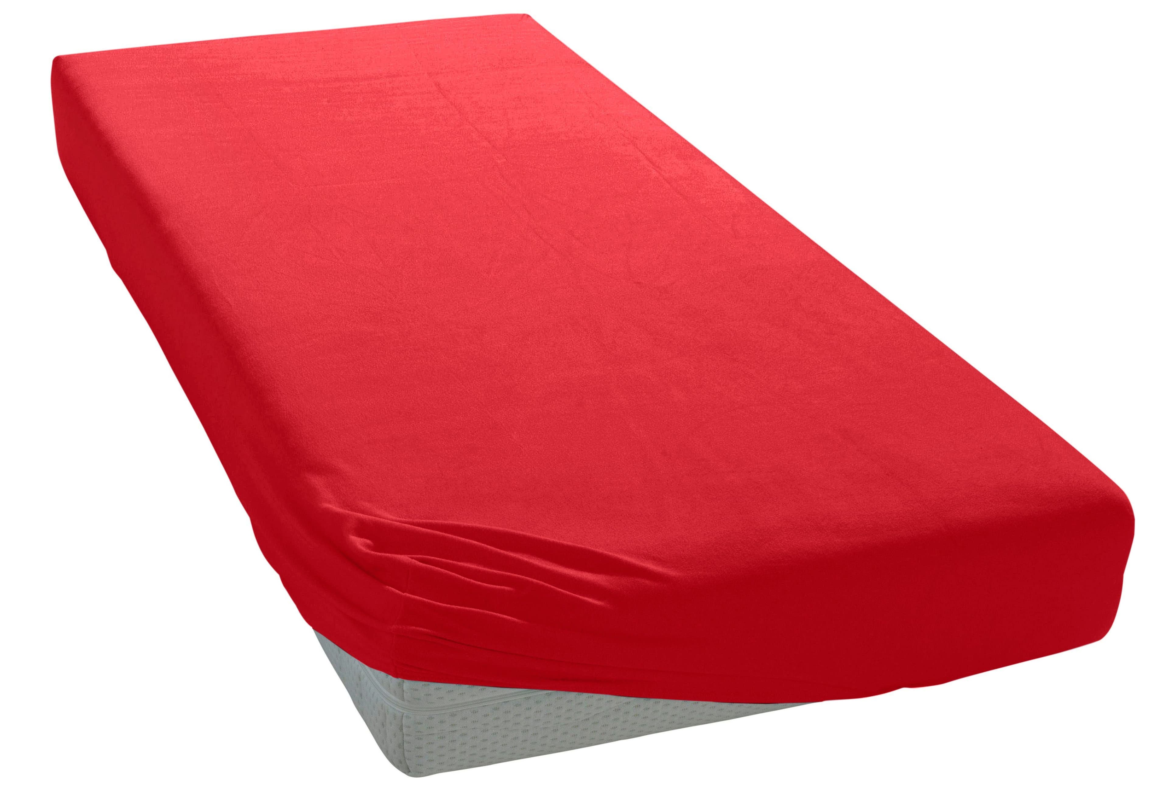 OTTO home Spannbettlaken PHYSALIS | Rot