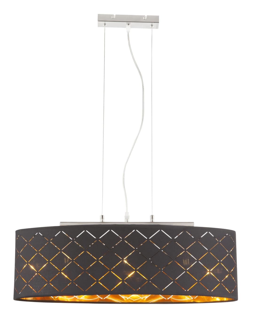 GLOBO LIGHTING LED Pendelleuchte CLARKE | Schwarz