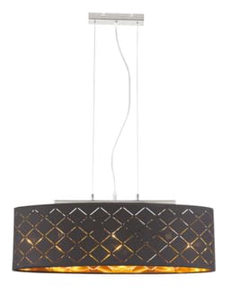 GLOBO LIGHTING LED Pendelleuchte CLARKE | Schwarz