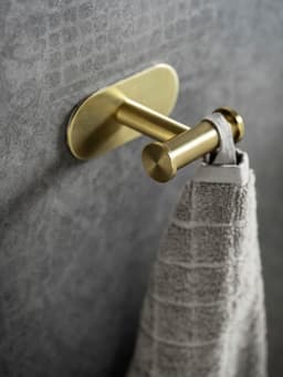 Wenko Wandhaken Turbo-Loc Duo Orea Gold Matt | Gold
