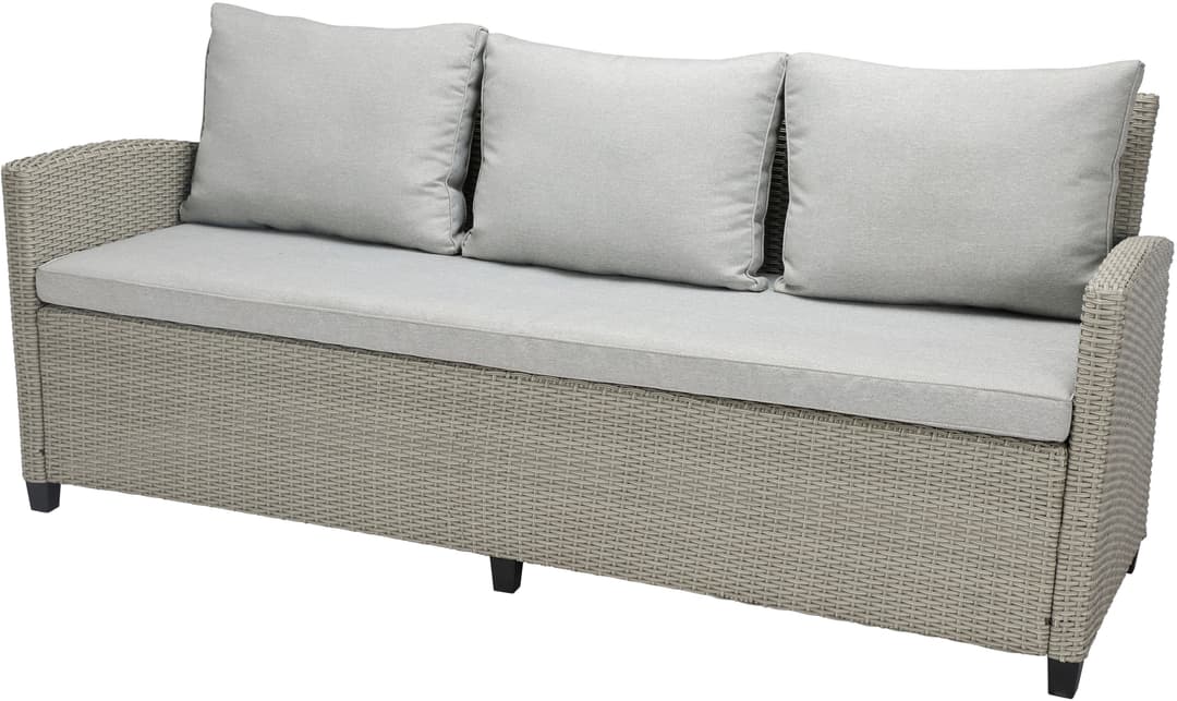 KONIFERA Gartenlounge-Set Amsterdam XL | Grau