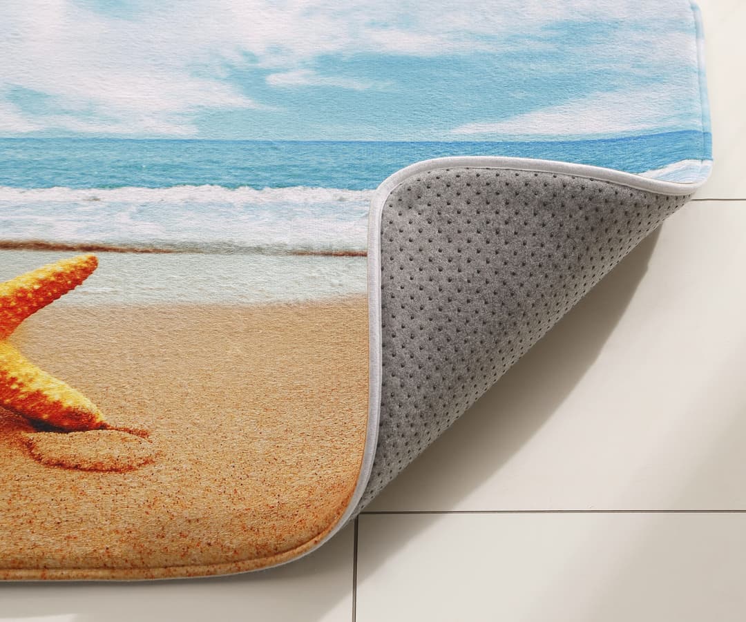 OTTO home Badematte Seestern | Mehrfarbig