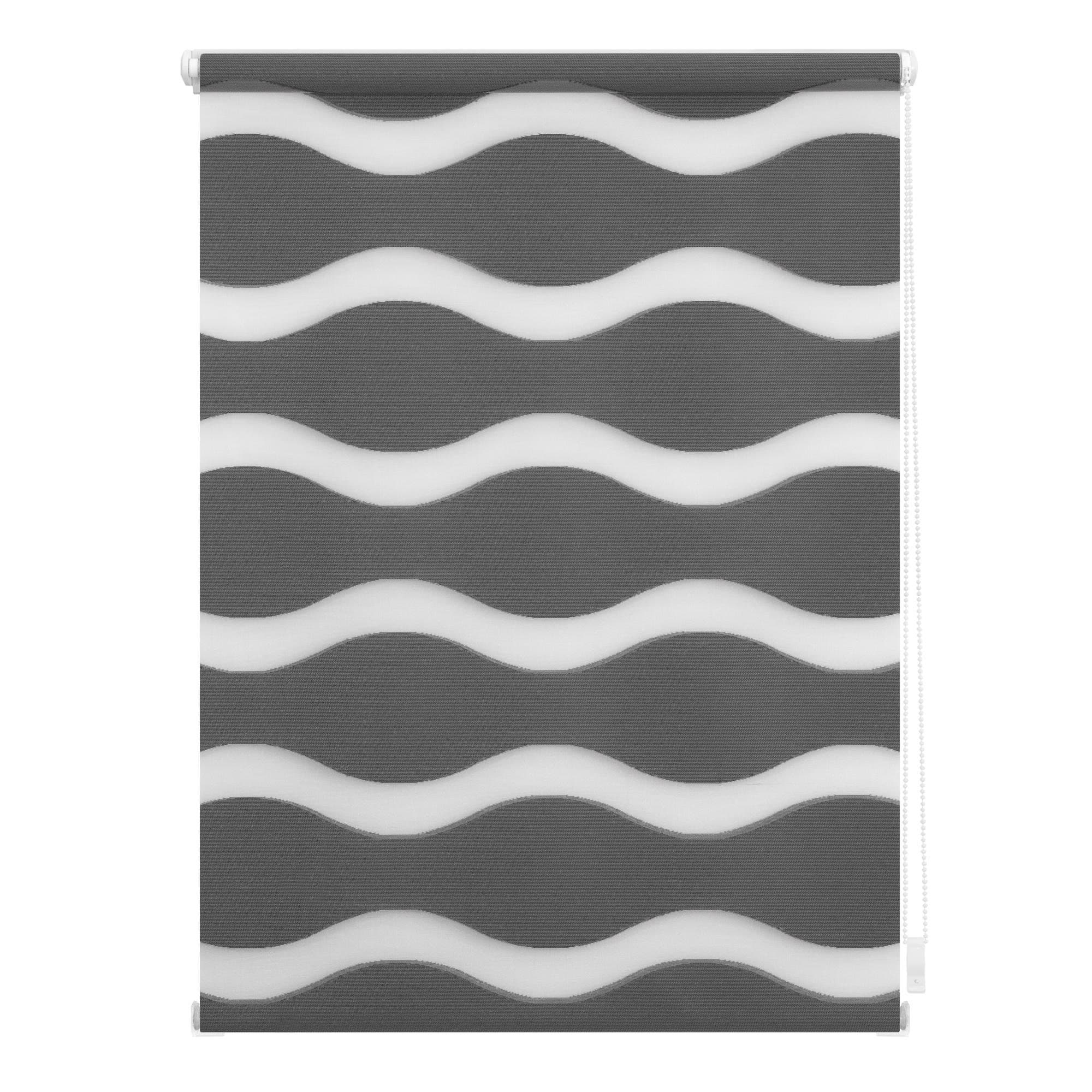 LICHTBLICK ORIGINAL Doppelrollo Welle | Grau