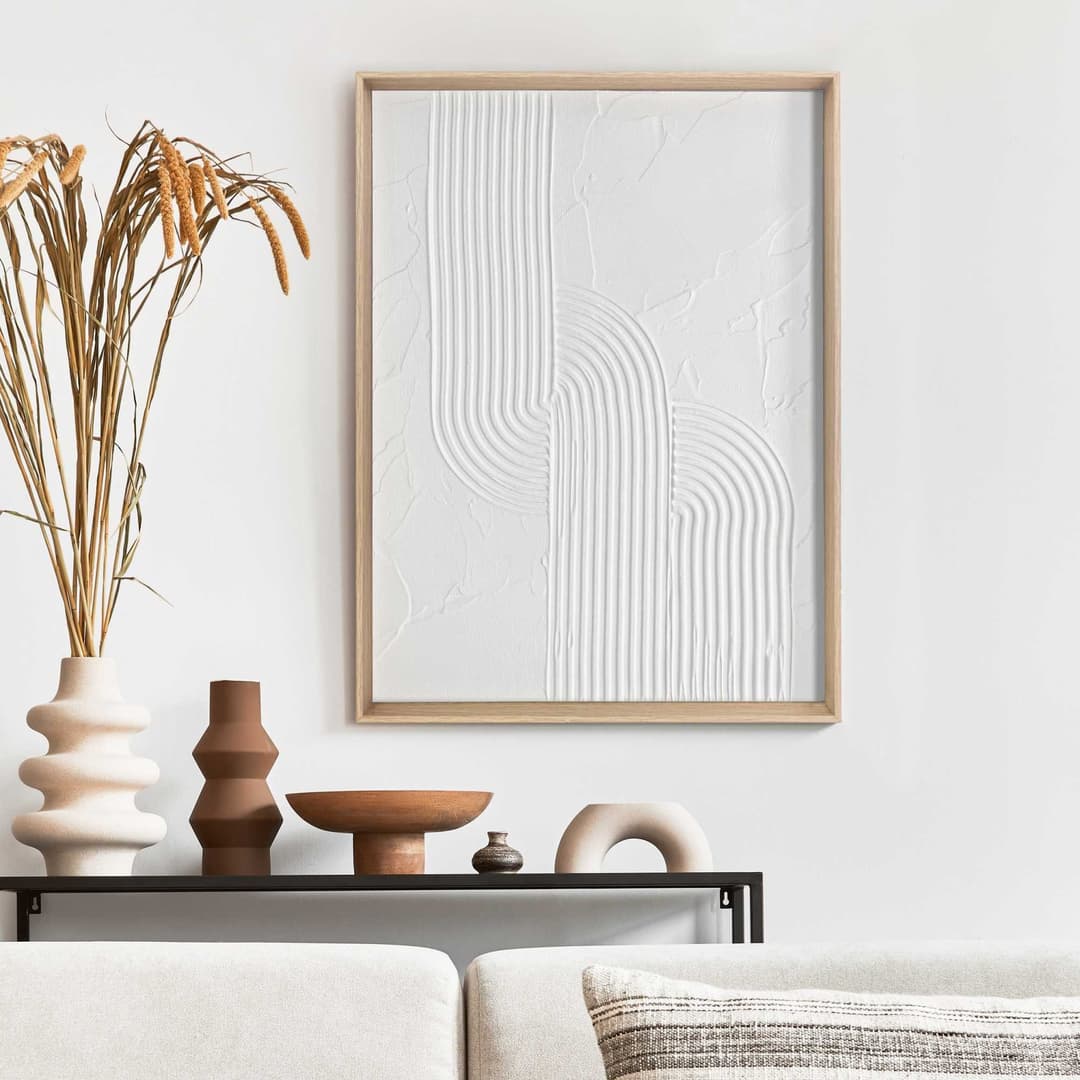 Reinders! Wandbild Knot | Weiß