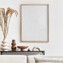 Reinders! Wandbild Knot | Weiß
