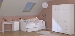 Parisot Jugendzimmer-Set Sleep 42 | Weiß