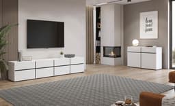 OTTO home Lowboard Cross | Weiß
