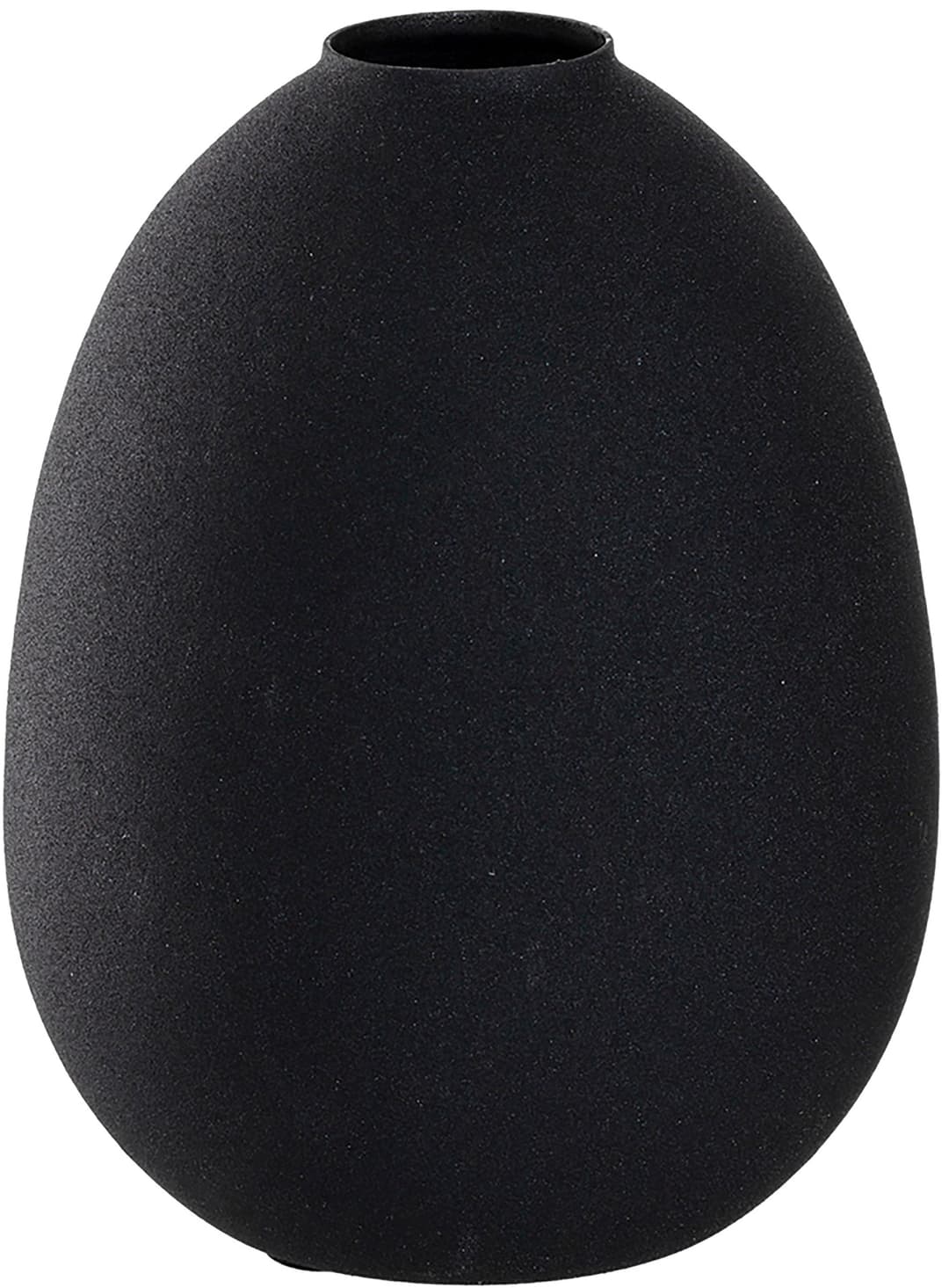 LEONARDO Dekovase CASOLARE 16,4 cm schwarz Metall | Schwarz