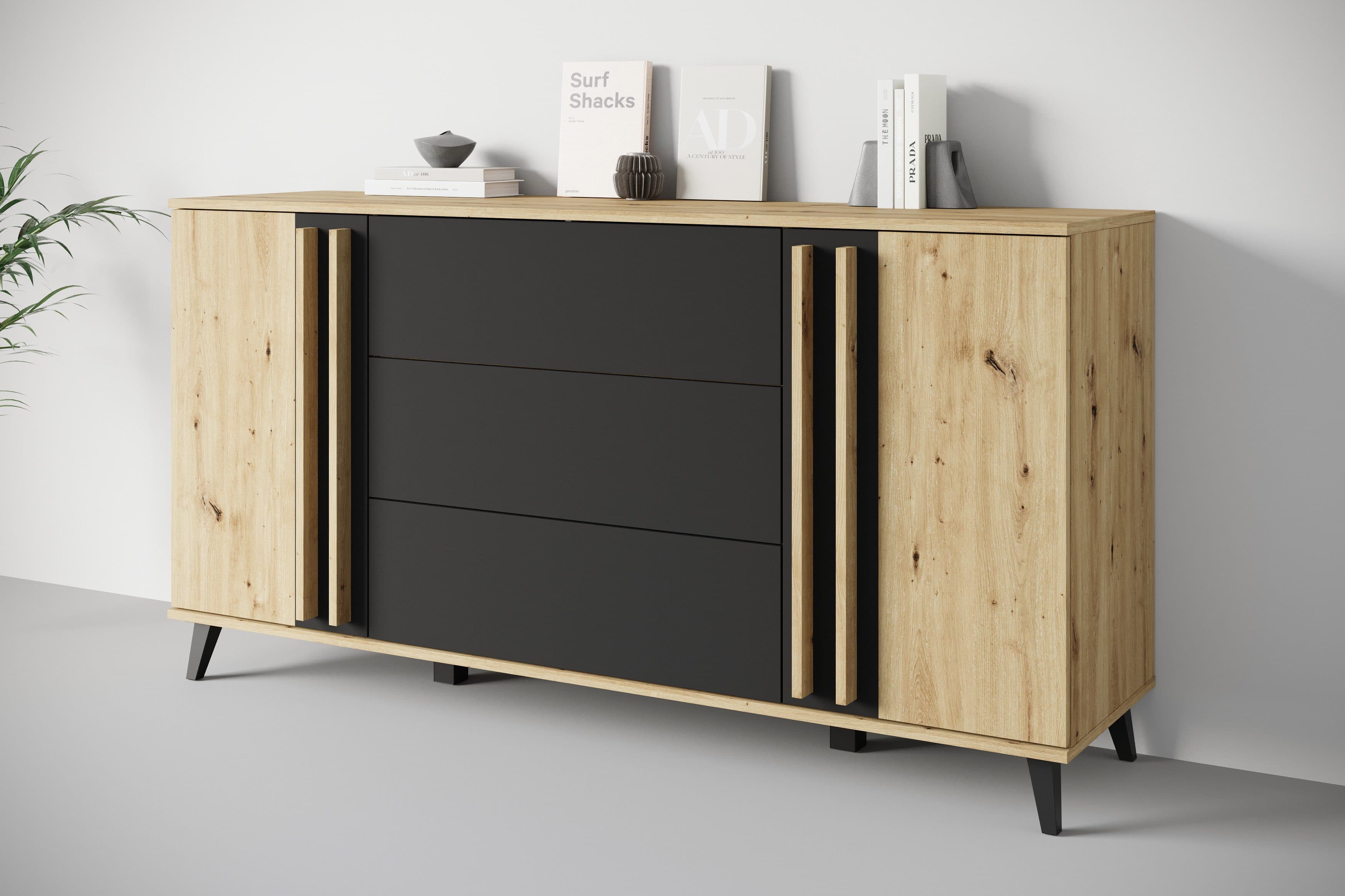 Home affaire Sideboard Helsinki | Holztöne