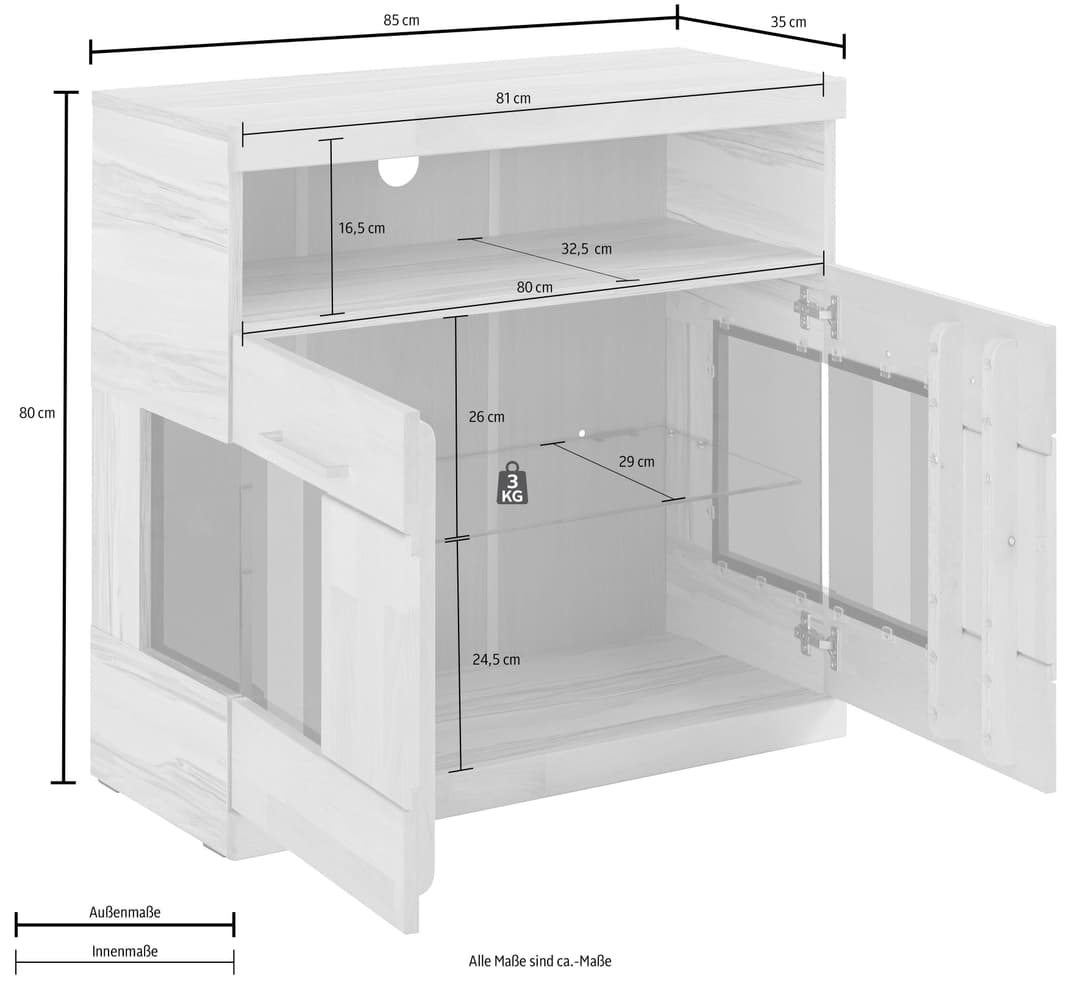 OTTO home Kommode Ribe | Holztöne
