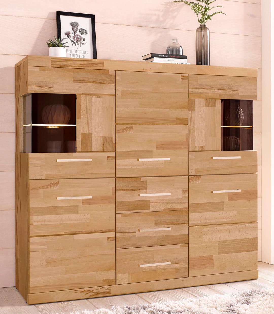 OTTO home Highboard Ribe | Holztöne