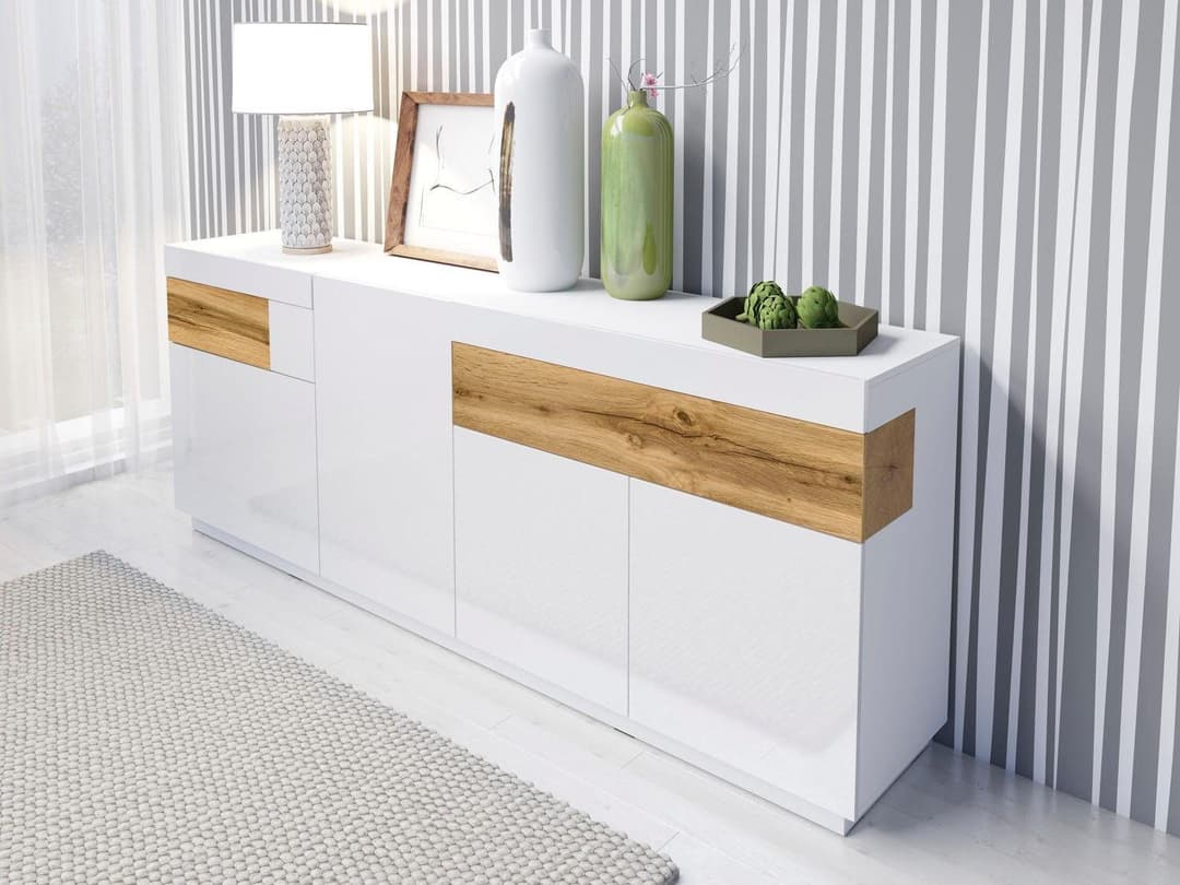 OTTO home Sideboard SILKE | Weiß
