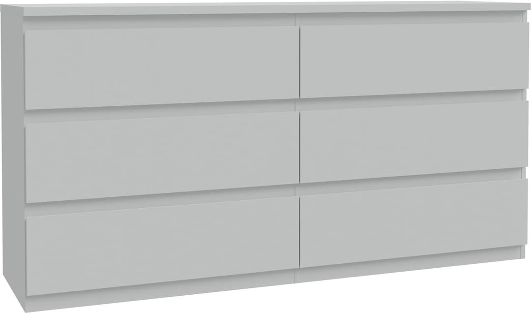FORTE Kommode Edmore | Grau