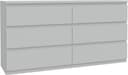 FORTE Kommode Edmore | Grau