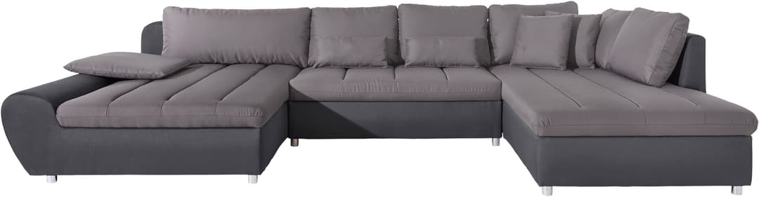 sit&more Wohnlandschaft Bandos U-Form | Grau