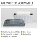 WENKO Luftentfeuchter Grau 1 KG | Grau 5