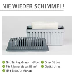 WENKO Luftentfeuchter Grau 1 KG | Grau