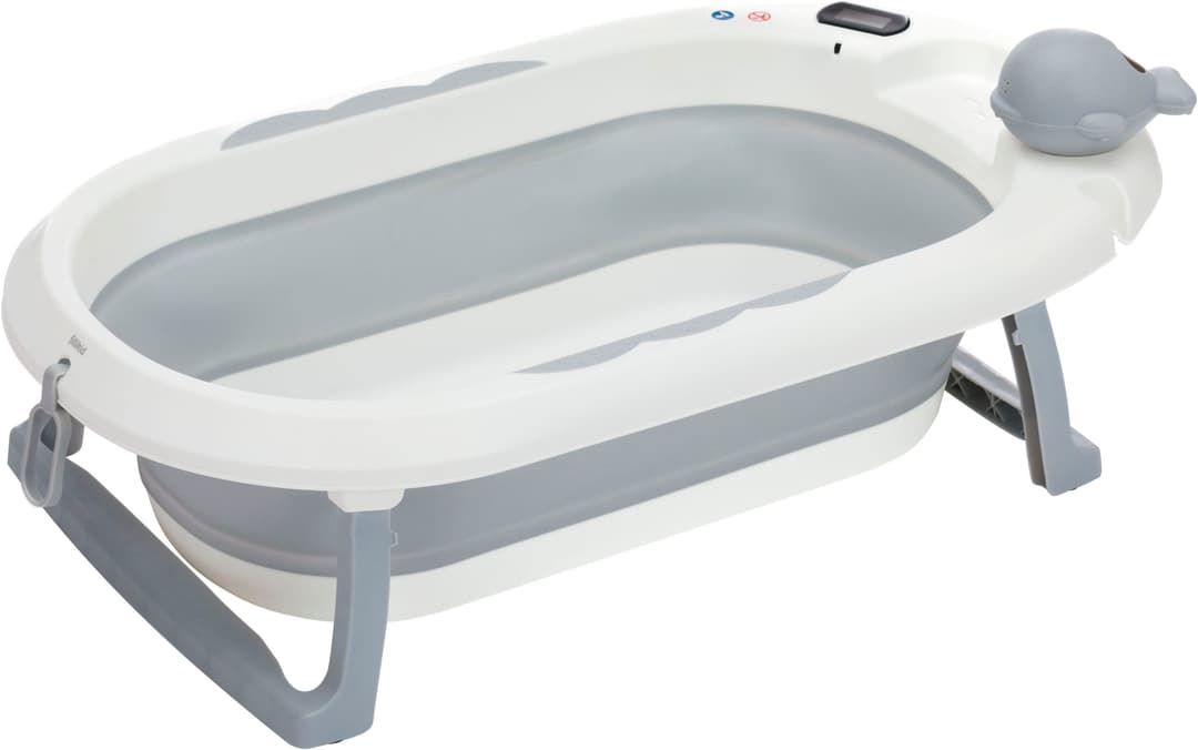Fillikid Babybadewanne Beluga | Grau