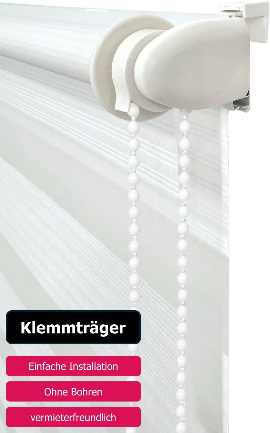 Doppelrollo MILO | Weiß