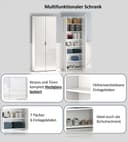 Home affaire Mehrzweckschrank JOLLY | Weiß 4