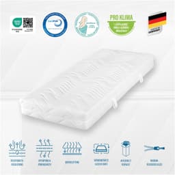 Taschenfederkernmatratze Maxima Plus | Weiß