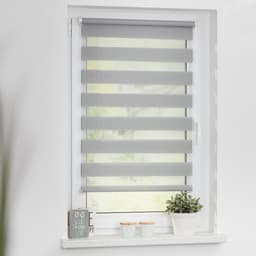 Doppelrollo Duo Rollo Klemmfix | Grau