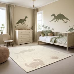 the carpet Teppich Elisa Kids | Beige