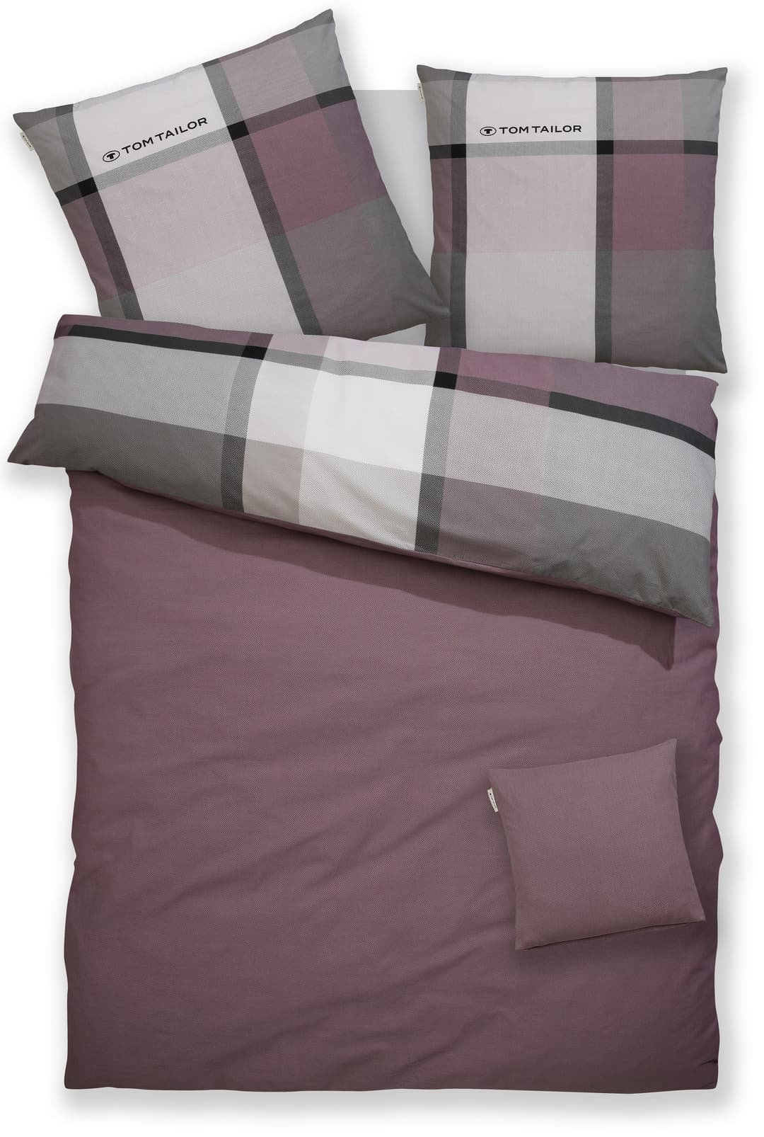 TOM TAILOR HOME Bettwäsche Lenny | Lila