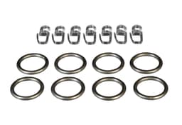 Liedeco Gardinenring Set | Silber
