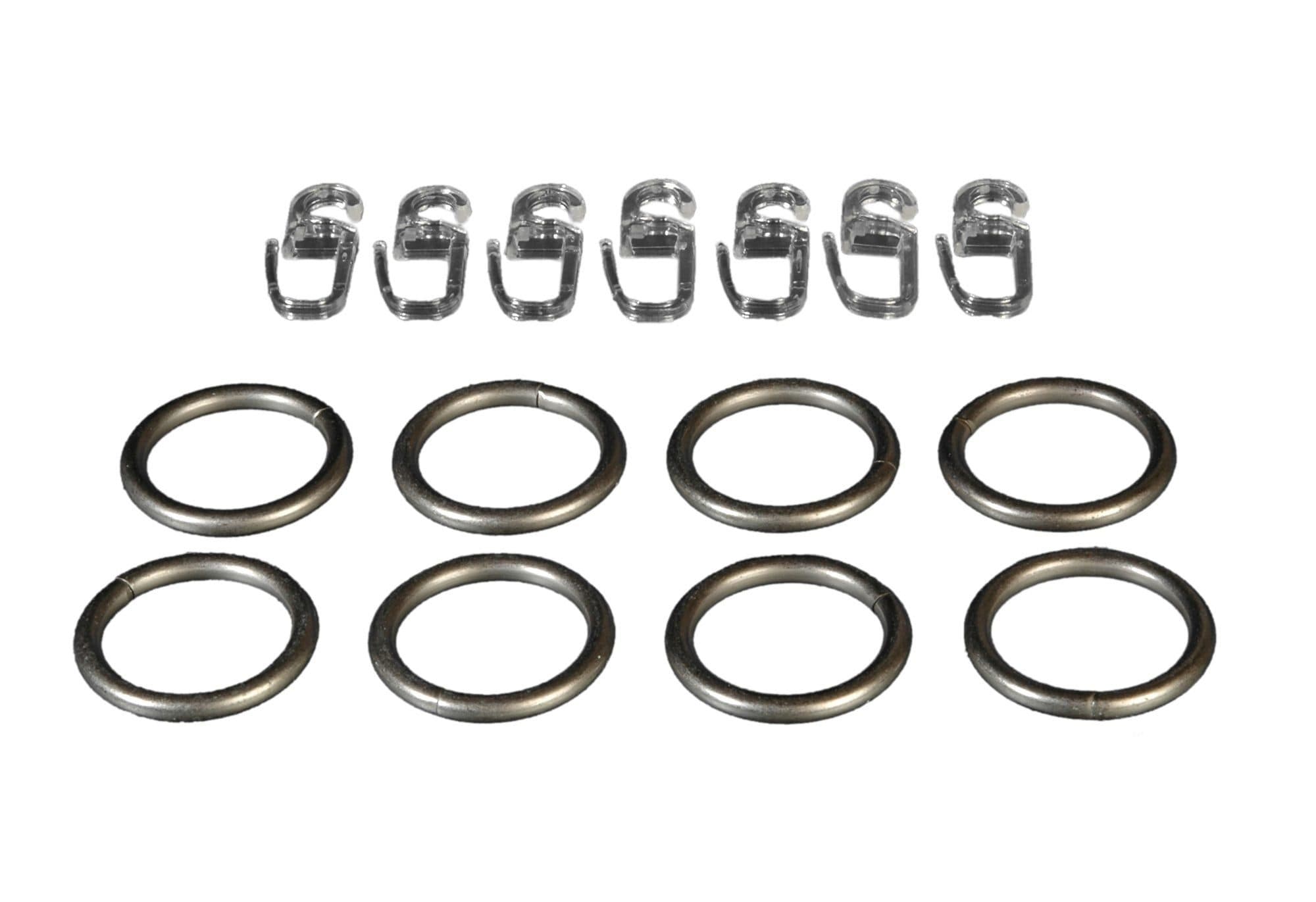 Liedeco Gardinenring Set | Silber