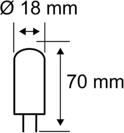 Paulmann LED-Leuchtmittel Stiftsockel 3x5W G9 Neutralweiß | Weiß