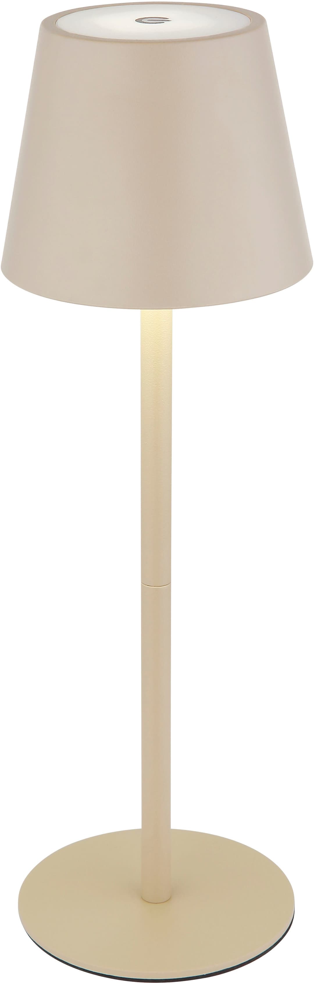 OTTO home LED Tischleuchte Alennia | Beige