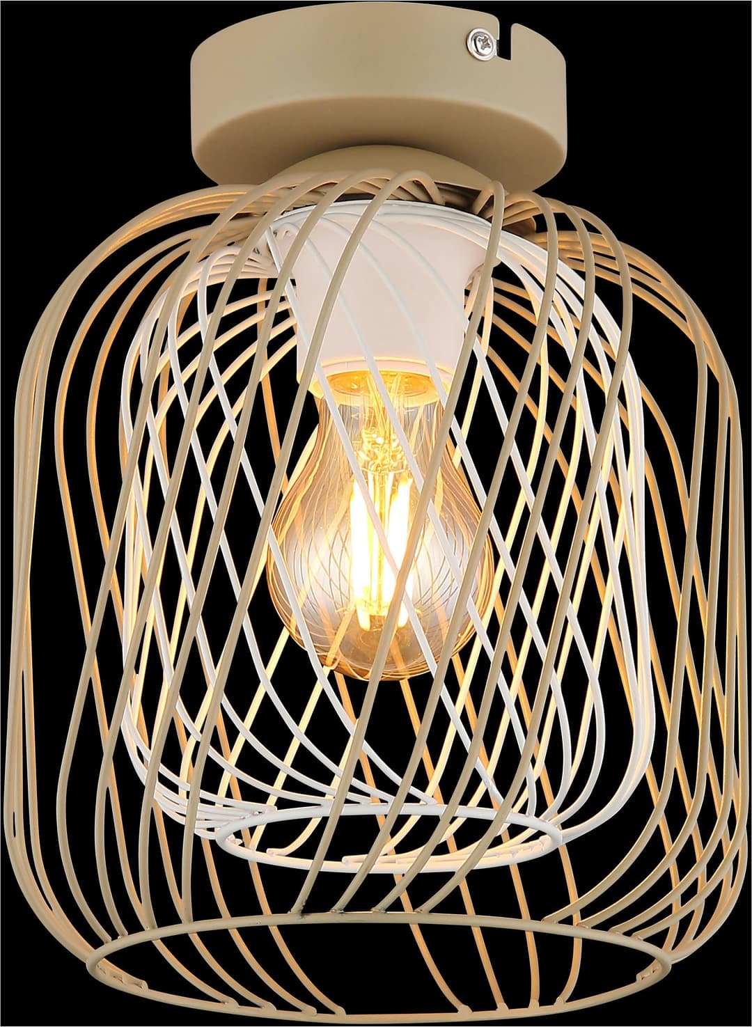 GLOBO LIGHTING Deckenleuchte DICHTI | Beige