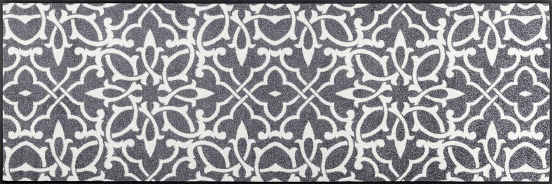 wash+dry by Kleen-Tex Läufer Decorada | Grau